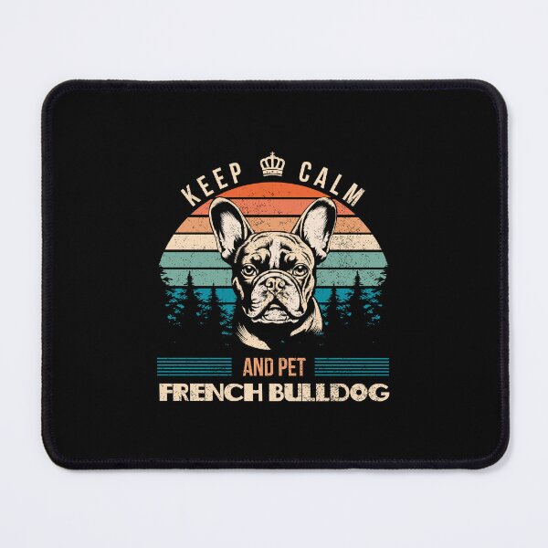 Item preview, Retro Style French Bulldog Design designed and sold by Hansani Nuwanmini Jayawickrama.