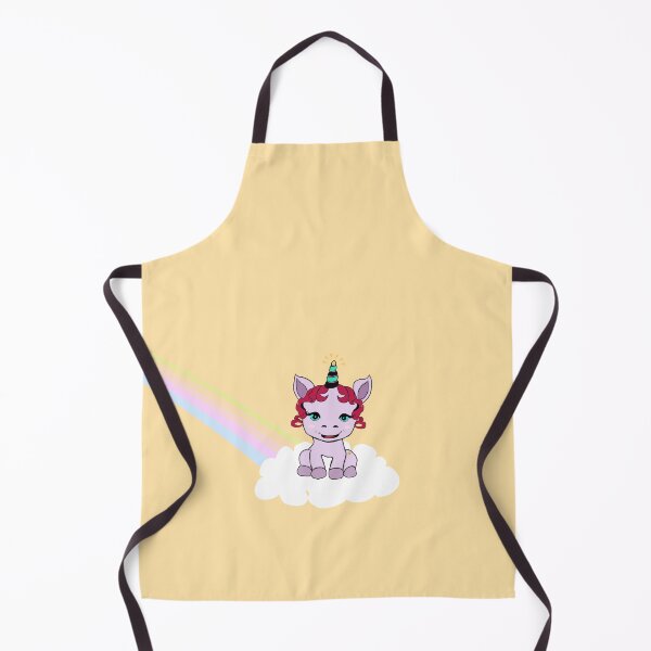 Item preview, A magical unicorn floats majestically on the clouds designed and sold by Ysmn66.