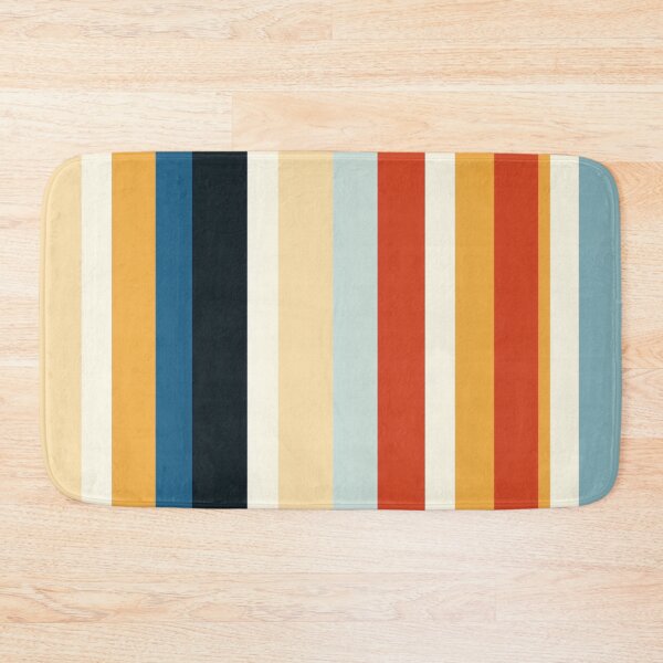 Item preview, Retro Stripe Harmony - Minimalist Vintage Color Block Design designed and sold by Nicholas Panek.