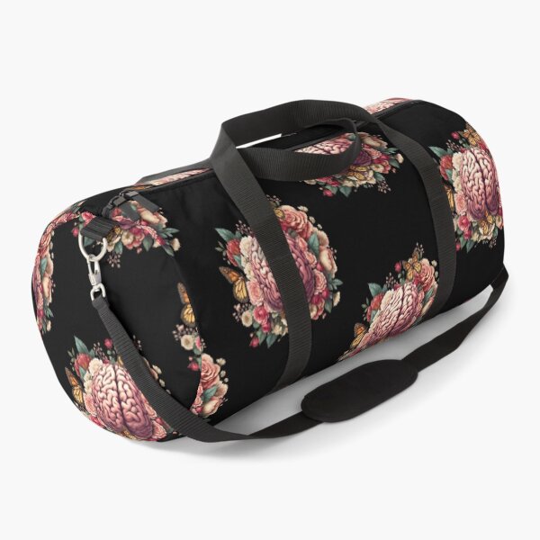 Item preview, Mental health is important, value your mind, flloral, positivity, vibrant color, creativity, right hemisphere brain designed and sold by Collagedream.