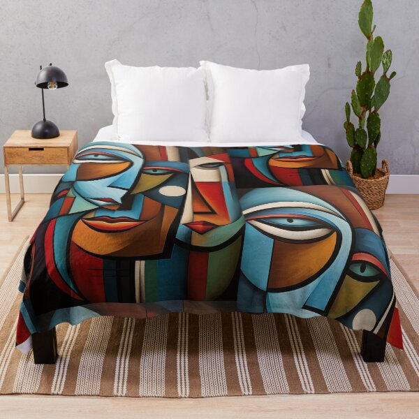 Item preview, Faces Abstract Art designed and sold by sheprint.