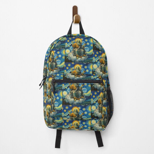 Item preview, God Meditating - Van Gogh Style designed and sold by PickledjoArt.
