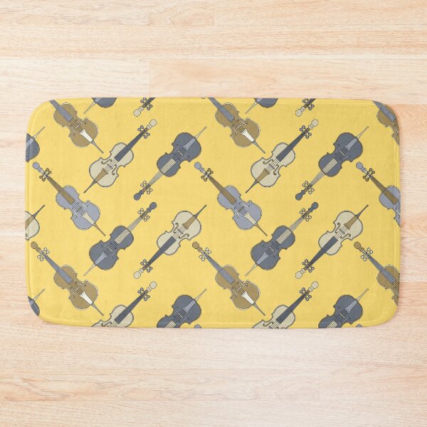 Item preview, Angled Cellos Yellow and Gray designed and sold by BartholGraphics.