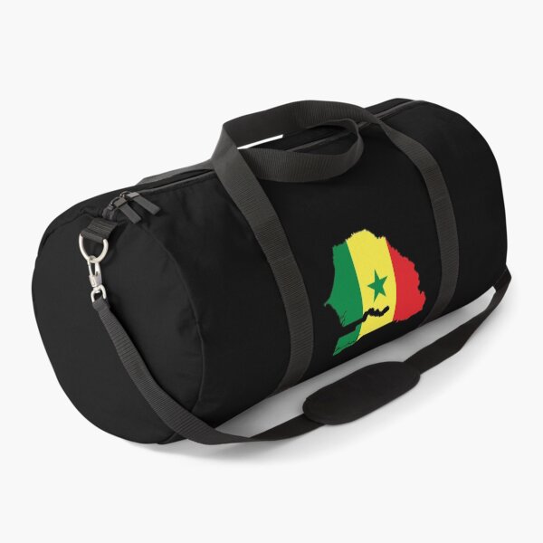 Item preview, Flag Map of Senegal designed and sold by feether-store.