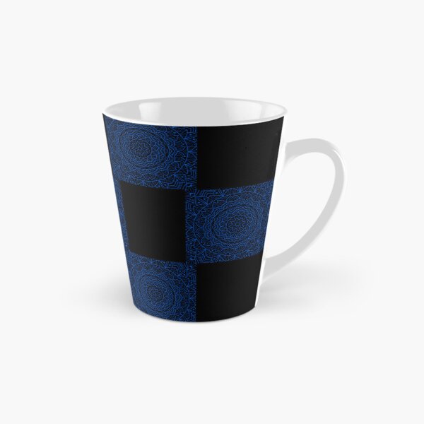 Item preview, Blue Mandala checkboard pattern designed and sold by ViYa1.