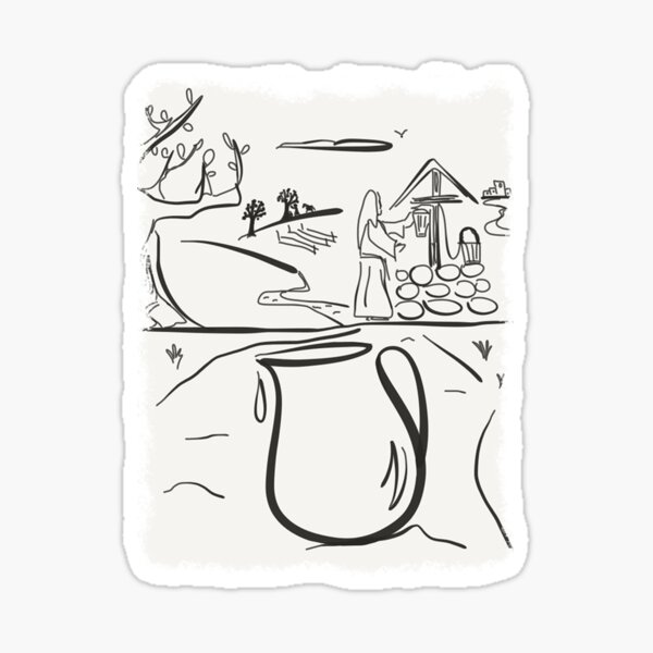 Jacobs Well ~ By Ernie Kasper Sticker