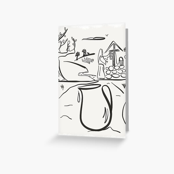 Jacobs Well ~ By Ernie Kasper Greeting Card
