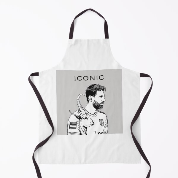 Item preview, Iconic Leo Messi Black and White designed and sold by The-GOAT-Store.
