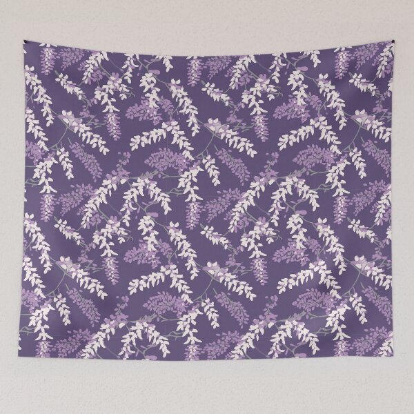 Item preview, Drooping wisteria designed and sold by PrettyPatternss.