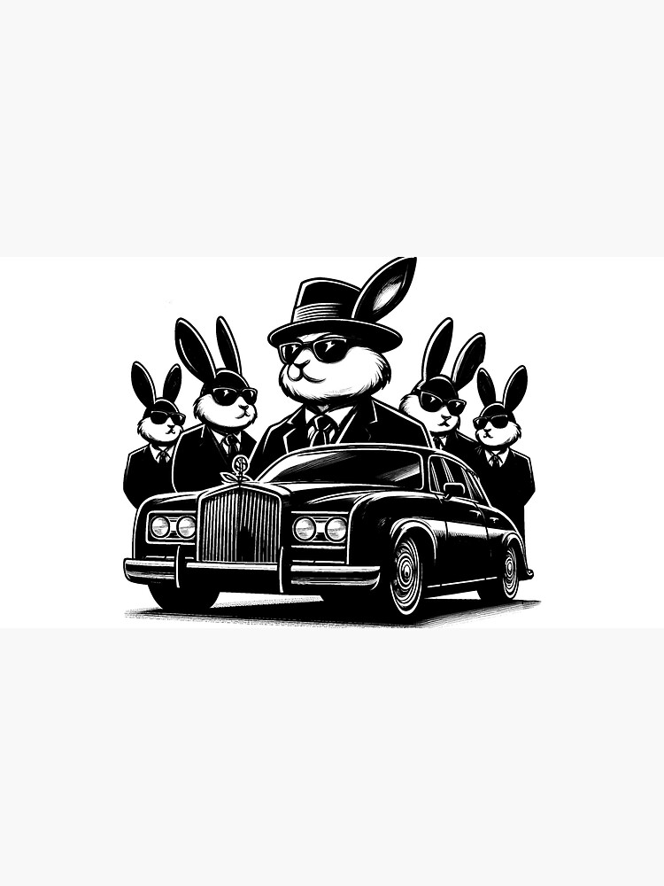 Thumbnail 7 of 7, Cap, Boss Rabbit designed and sold by vahithakseven.