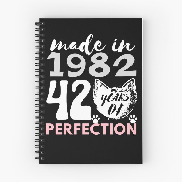 Item preview, 42 Year Old  1982 perfection cat 42th Birthday   designed and sold by Micro-dose.