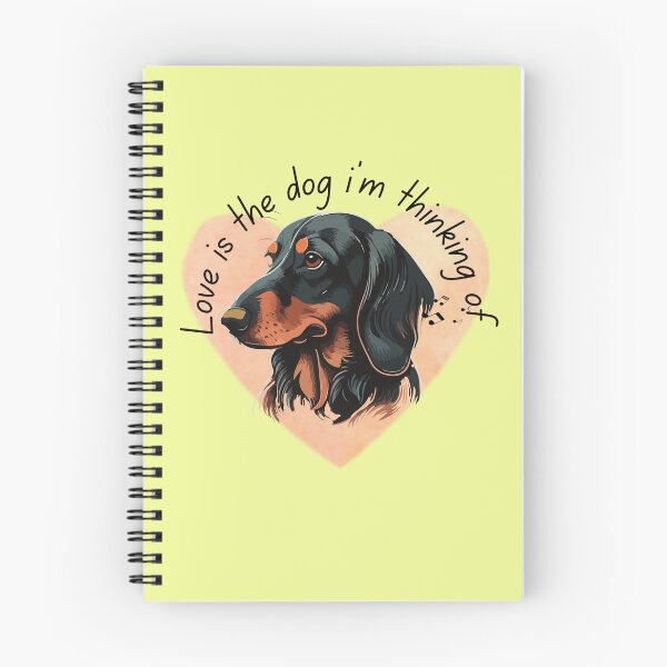 Item preview, Love is the dog i'm thinking of - Dachshund valentine designed and sold by Fionamyles.
