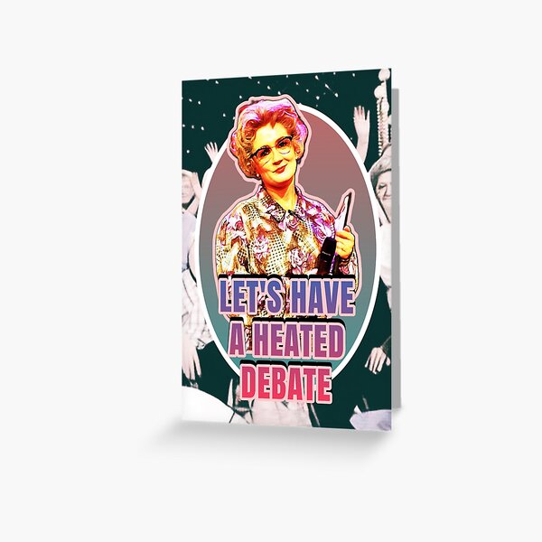 Item preview, Mrs Merton Debates  designed and sold by RGPdesigns.