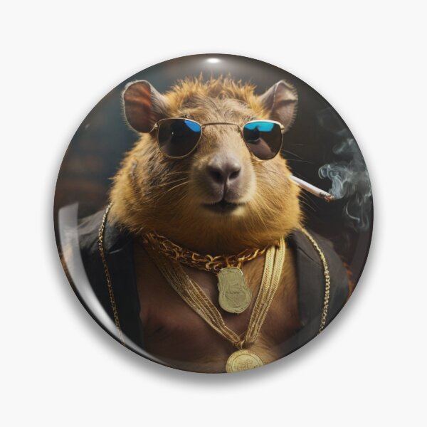 Item preview, Capybara Bling Buddy designed and sold by NeatThingLover.