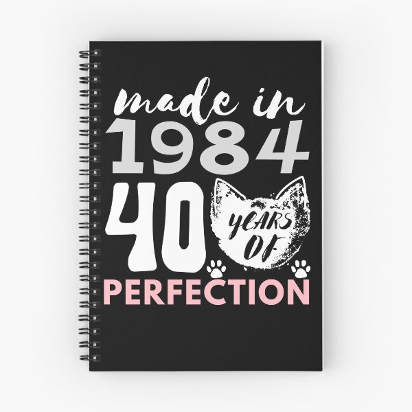 Item preview,  40 Year Old 1984 perfection cat 40th Birthday   designed and sold by Micro-dose.