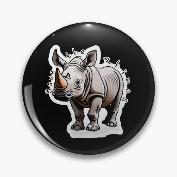 Item preview, Rhinoceros (Save the Rhinos) designed and sold by ViaNature.