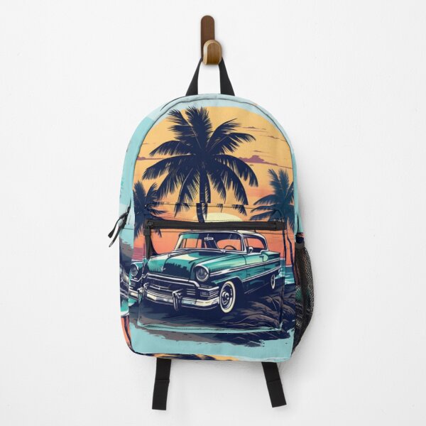 Item preview, Sunset at the Beach with the Classic Car designed and sold by Casanova7000.