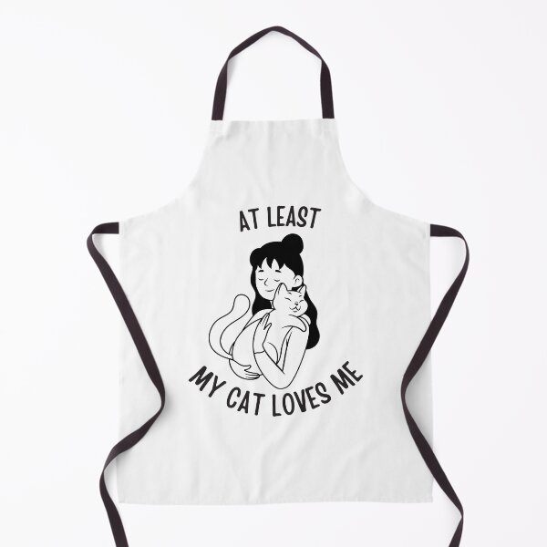 Item preview, Atleast my cat loves me | cat lover quotes designed and sold by PurpleWay.