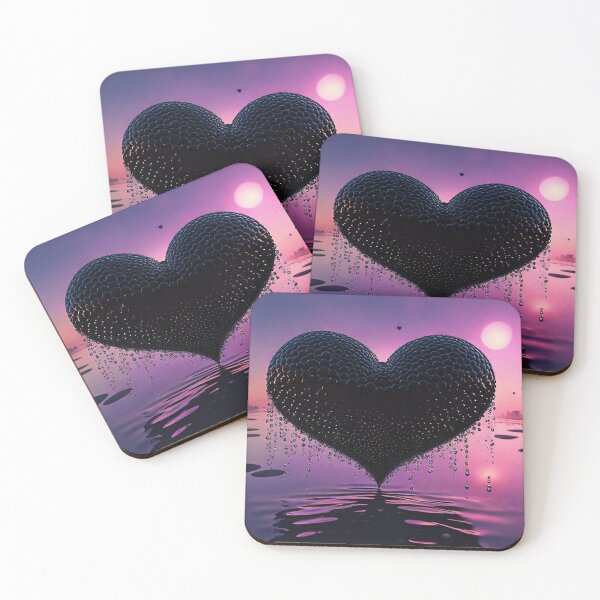Item preview, Goth Valentine Heart designed and sold by HauntedWitch.