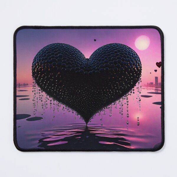 Item preview, Goth Valentine Heart designed and sold by HauntedWitch.