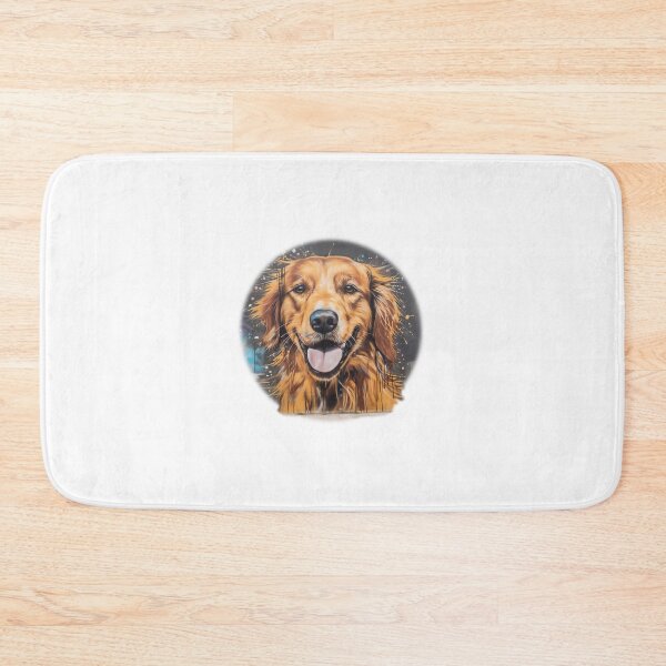 Item preview, Golden Retriever Streetart designed and sold by Nadaillustrada.