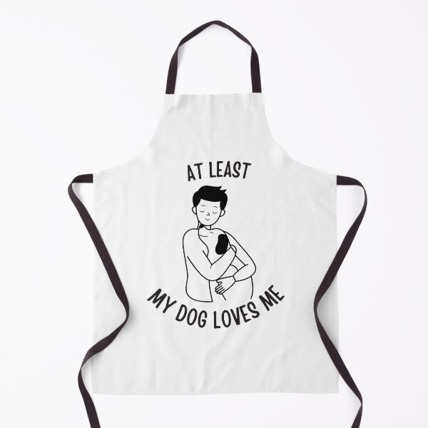 Item preview, Atleast my dog loves me | dog lover designed and sold by PurpleWay.