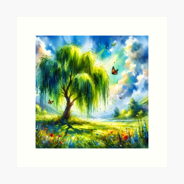 Item preview, weeping willow designed and sold by Truck Stop One.
