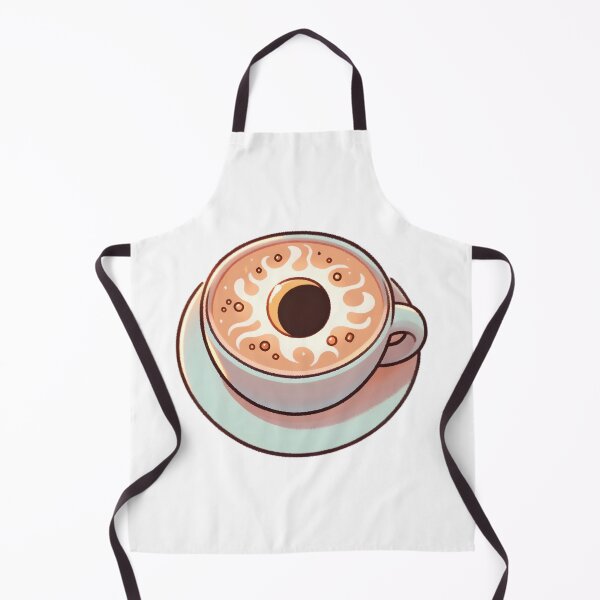 Item preview, Eclipse Latte Art in Coffee Cup designed and sold by UmbrellaStudio1.
