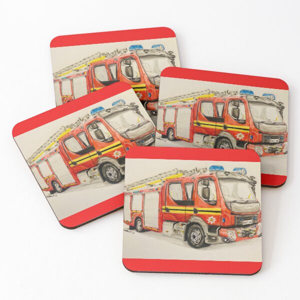 Item preview, West Midlands Fire truck  designed and sold by Truck drawing art.