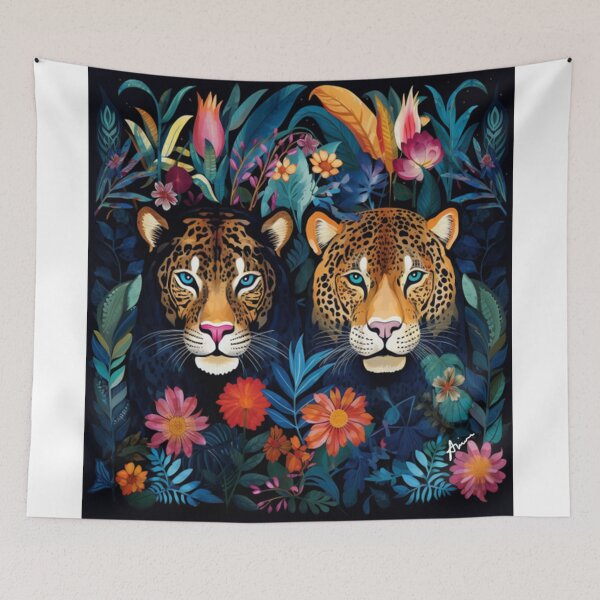 Item preview, The Maximalism Series - Tigers in A Jewel Tone Jungle designed and sold by PrincessaCharms.