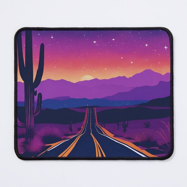 Item preview, Desert Drive Under the Stars designed and sold by colorvisionart.