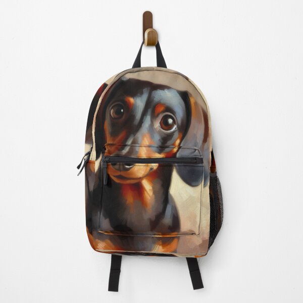 Item preview, Inquisitive Dachshund Watercolor Art designed and sold by Star-Fragment.