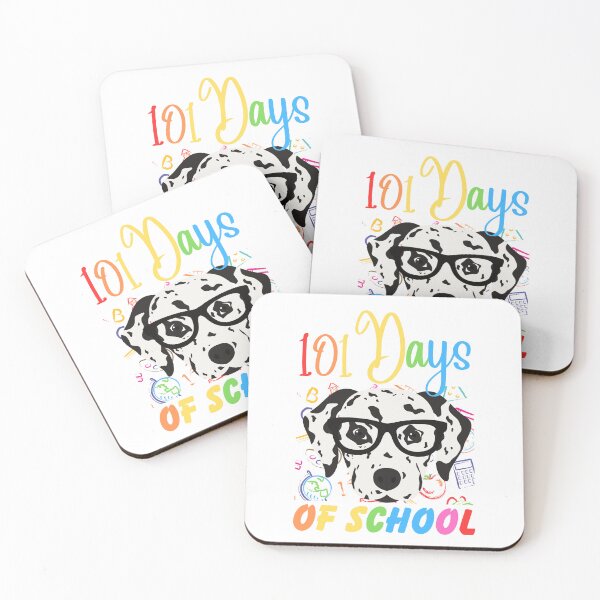 Item preview, 101 Days Of School Dalmatian Dog 100 Days Smarter Teacher designed and sold by DashBliss.