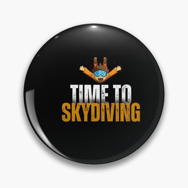 Item preview, Skydiving Time Skydiver Parachuting Lover  designed and sold by CHAMSSTORE.