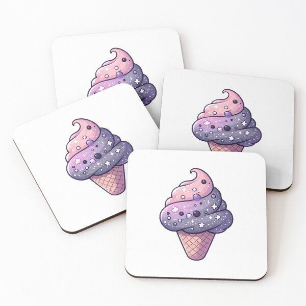 Item preview, Cosmic Swirl Ice Cream Cone designed and sold by UmbrellaStudio1.