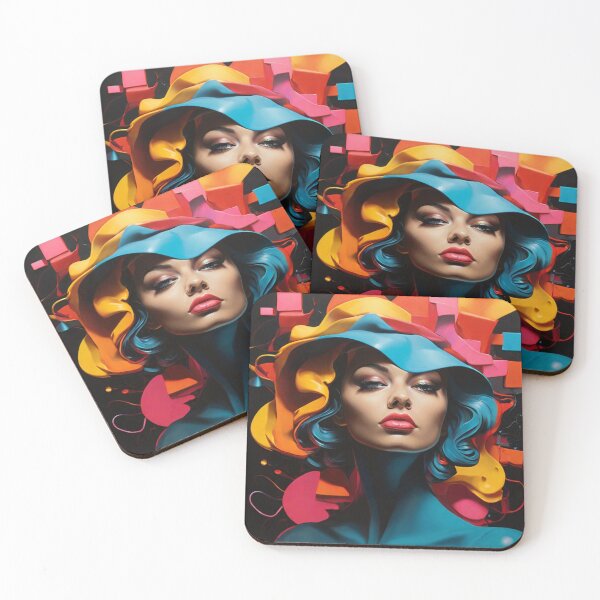 Item preview, Kaleidoscopic Face designed and sold by Pixelogia.