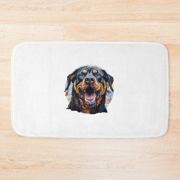 Item preview, Rottweiler Streetart designed and sold by Nadaillustrada.