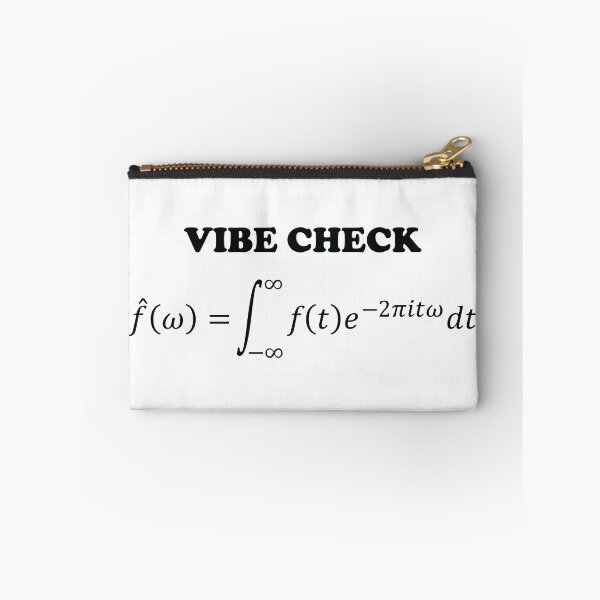 Item preview, VIBE CHECK (FOURIER ANALYSIS) designed and sold by ScienceCorner.