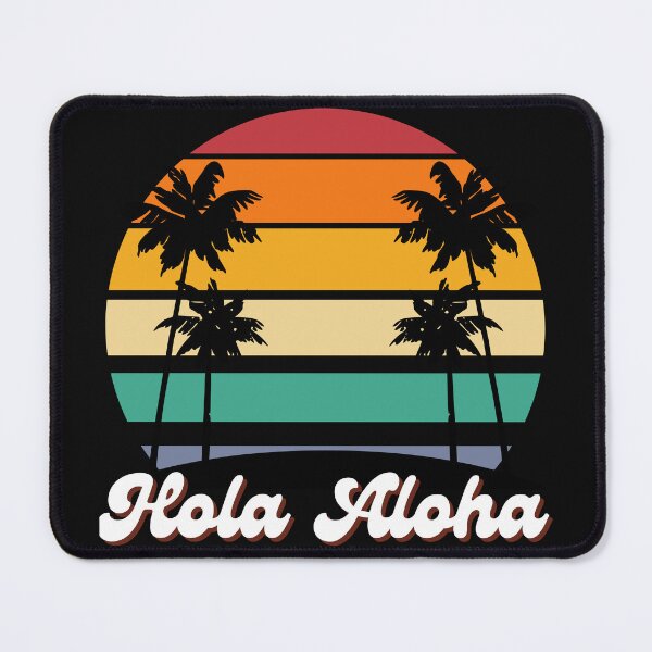 Item preview, Hola Aloha Palm Trees  designed and sold by Whatdoesmilosee.