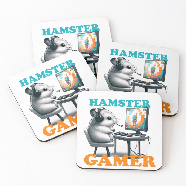 Item preview, HAMSTER GAMER designed and sold by HAMISHco.