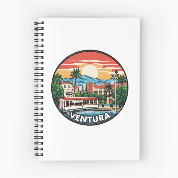 Item preview, Ventura, California | Downtown with the tramway designed and sold by CircinusStore.