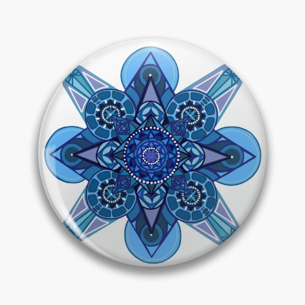 Item preview, Crystal Snowflake Mandala designed and sold by AmeUmiShop.