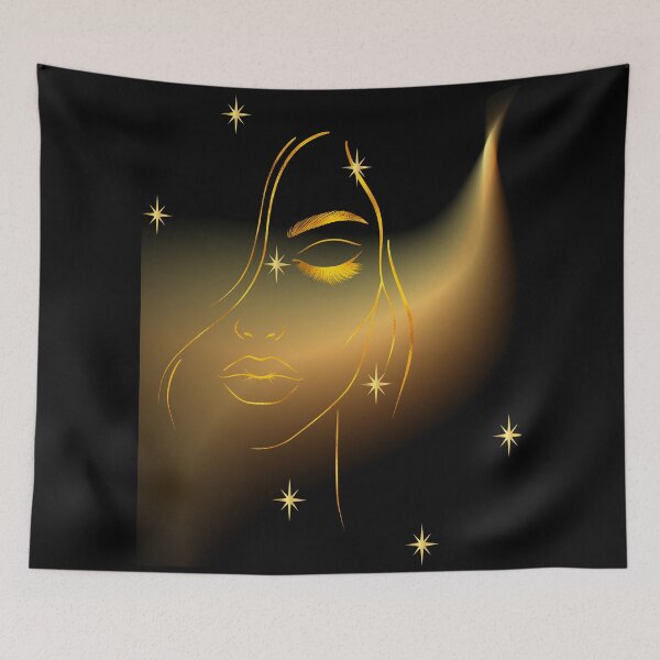 Item preview, half girl face designed and sold by LYDIA0304.