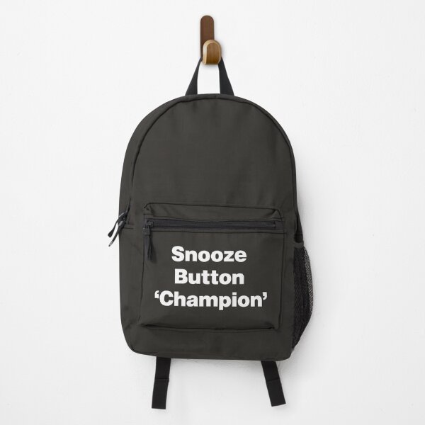 Item preview, Snooze Button Champion - Morning Hero designed and sold by nancycrazy.