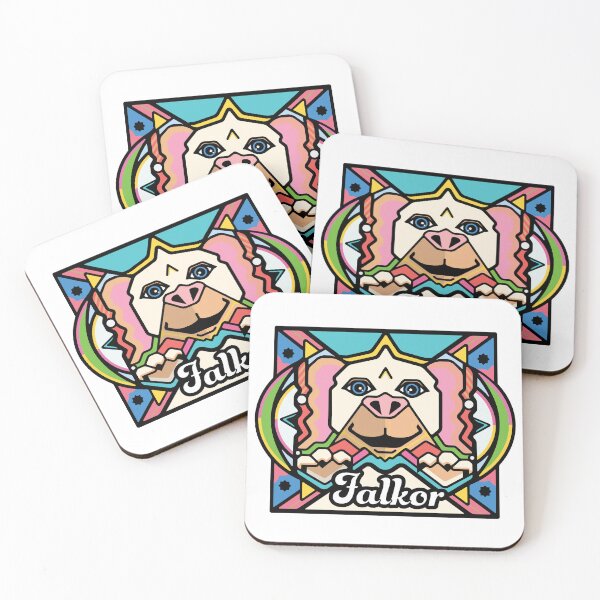 Item preview, Falkor face Geometric Art designed and sold by W-O-A-K.