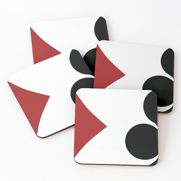 Item preview, Card Symbols Quartet - Stylish Poker Deck Art Print designed and sold by Edward Mason.