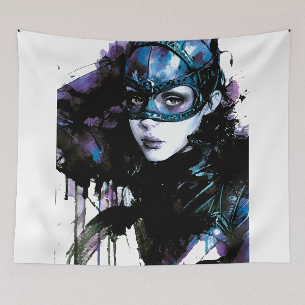 Item preview, Catwoman - Ink Drawing cool design designed and sold by diegomenjivar92.