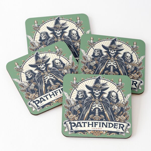 Item preview, Pathfinder - Luck and Skull designed and sold by Lorefinder.