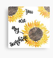 You Are My Sunshine Metal Print