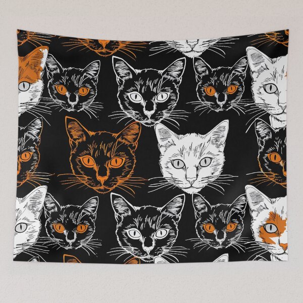 Item preview, cabezas de gatos designed and sold by Pixel-Lair.
